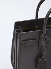 SAINT LAURENT OS sac de jour baby grey bag