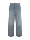 garment-dyed wide-leg pants