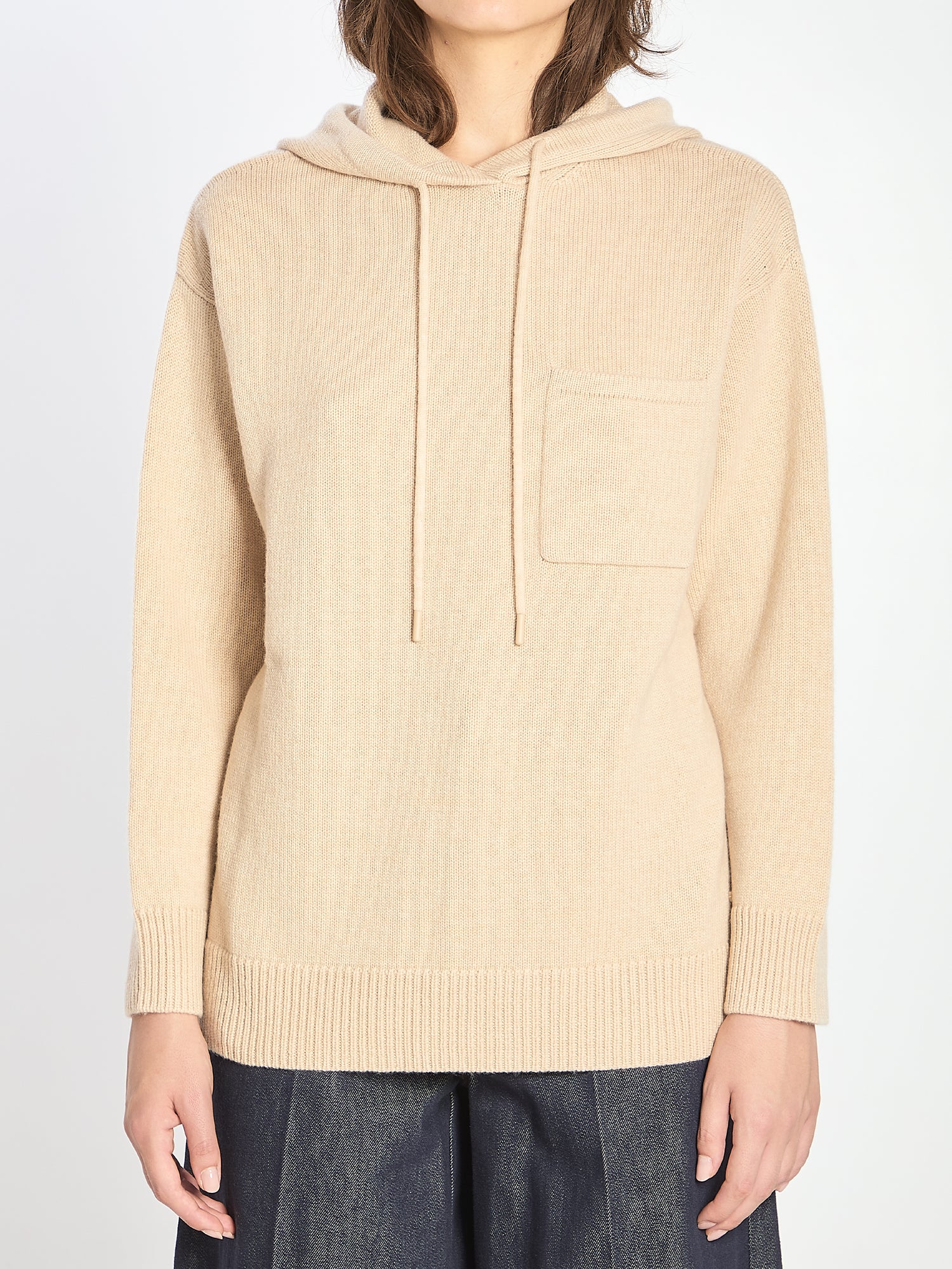 MAX MARA S sweatshirt in wool and cashmere