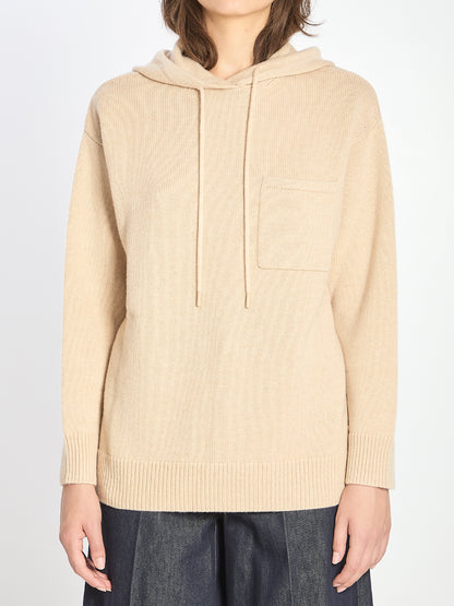 MAX MARA S sweatshirt in wool and cashmere