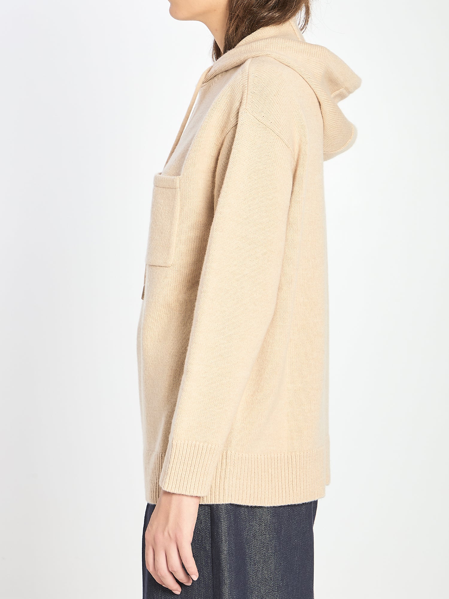MAX MARA S sweatshirt in wool and cashmere