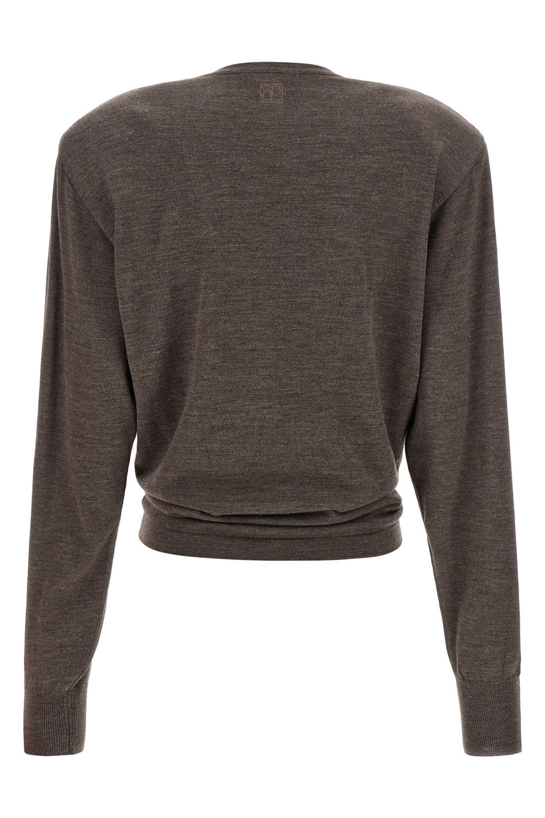 MAGDA BUTRYM 32 magda butrym 31 long-sleeved sweater is made of pure light wool in a versatile