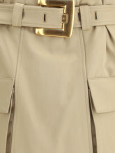 BALMAIN 34 cargo miniskirt