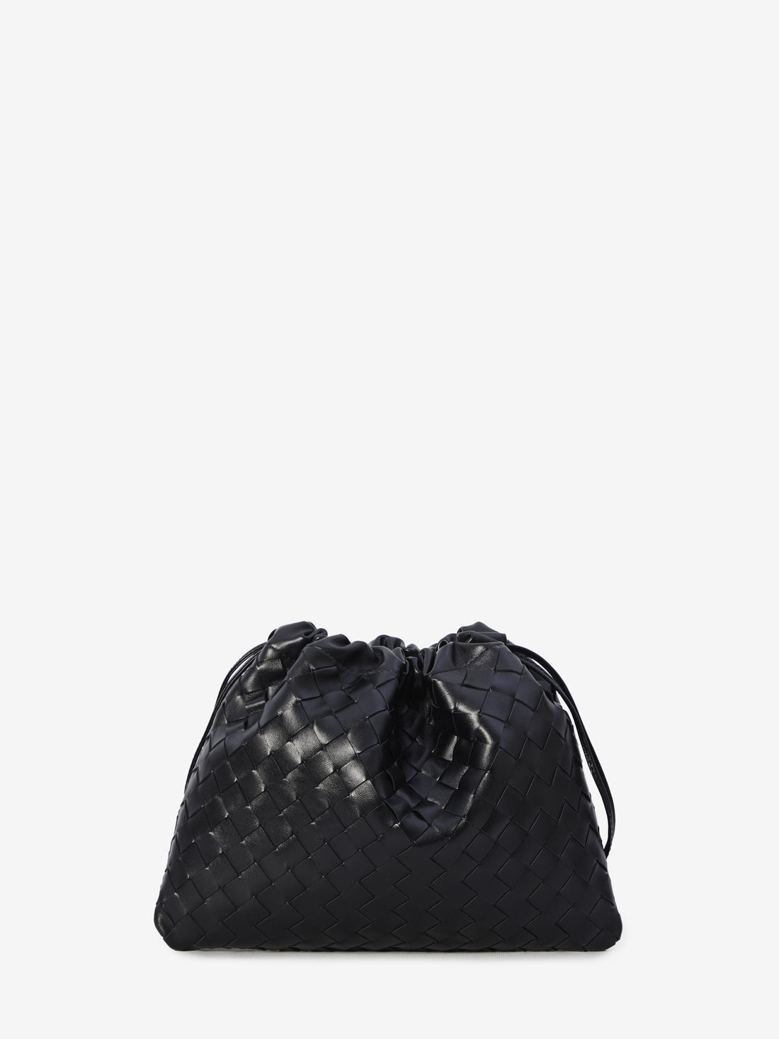 BOTTEGA VENETA OS black dustbag bag medium