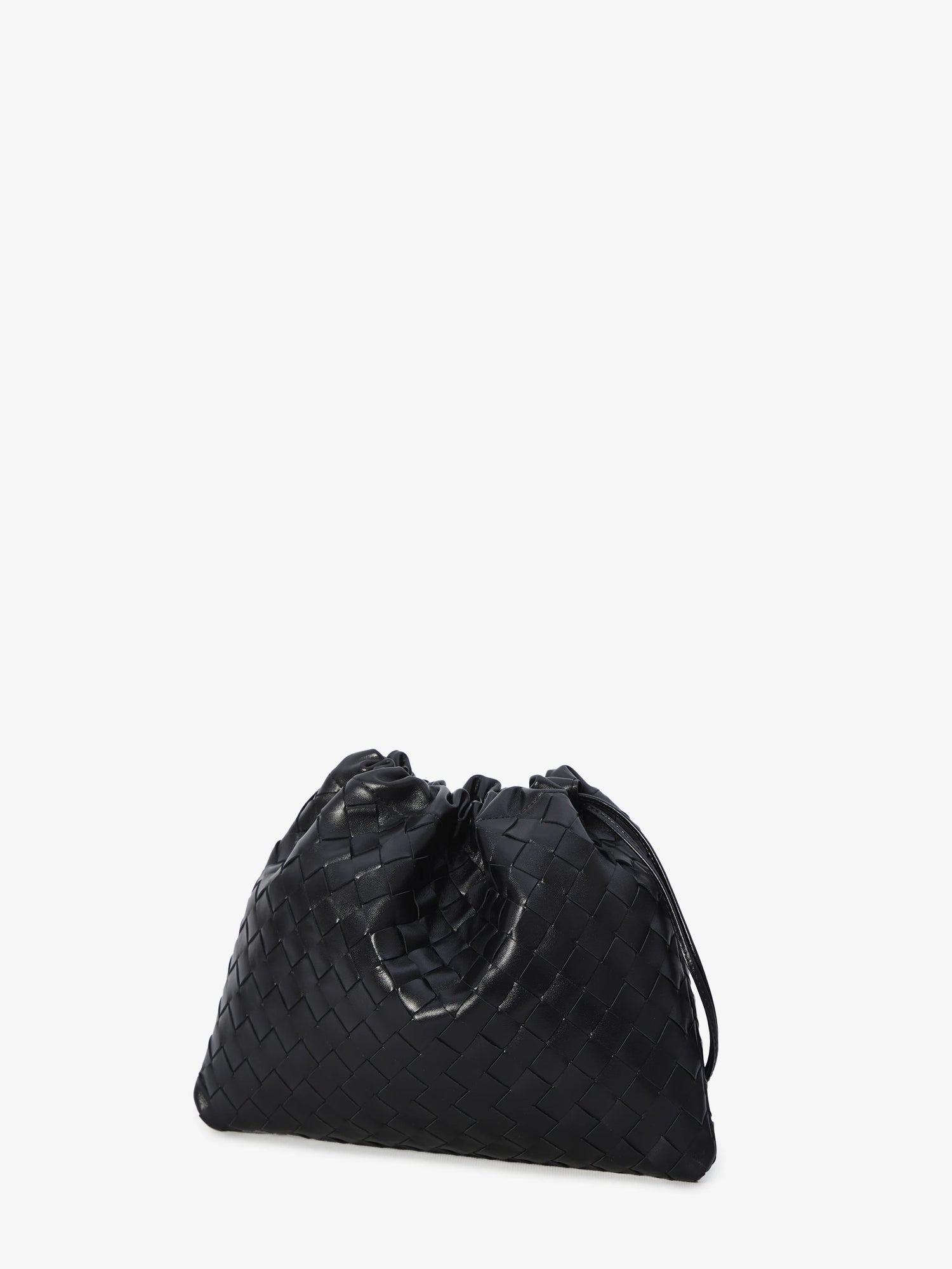 BOTTEGA VENETA OS black dustbag bag medium