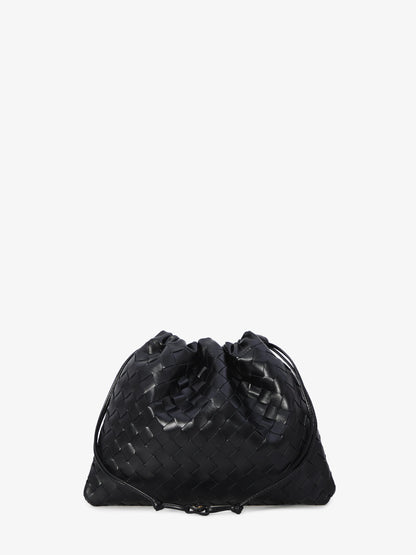BOTTEGA VENETA OS black dustbag bag medium