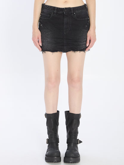 BALENCIAGA 36 mini city skirt 