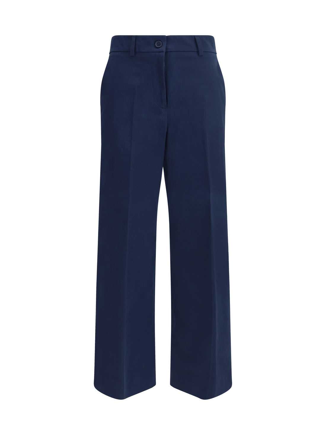 MAX MARA WEEKEND 34 urial cropped trousers in cotton satin