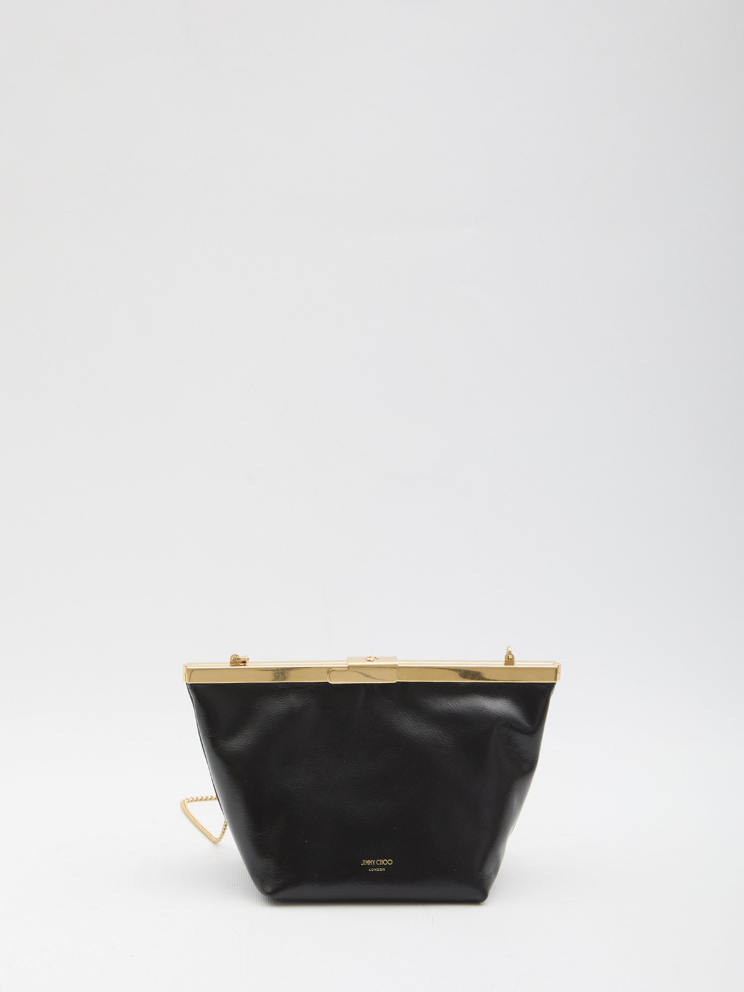 JIMMY CHOO OS ganache clutch