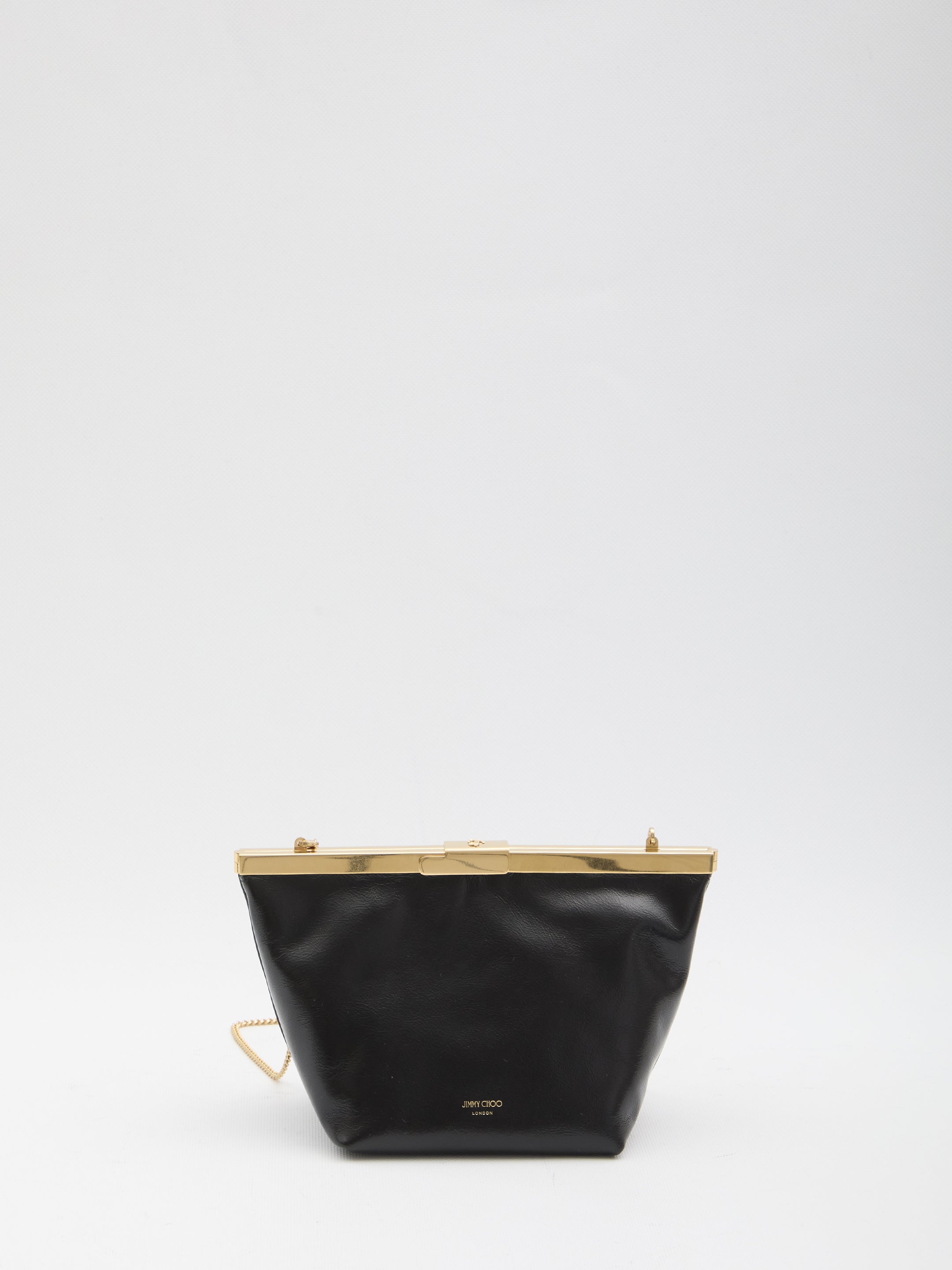 JIMMY CHOO OS ganache clutch