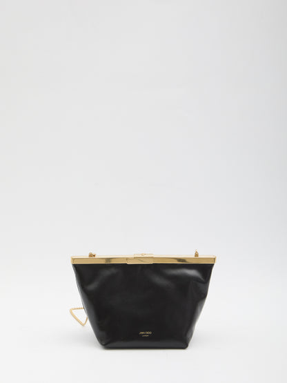 JIMMY CHOO OS ganache clutch