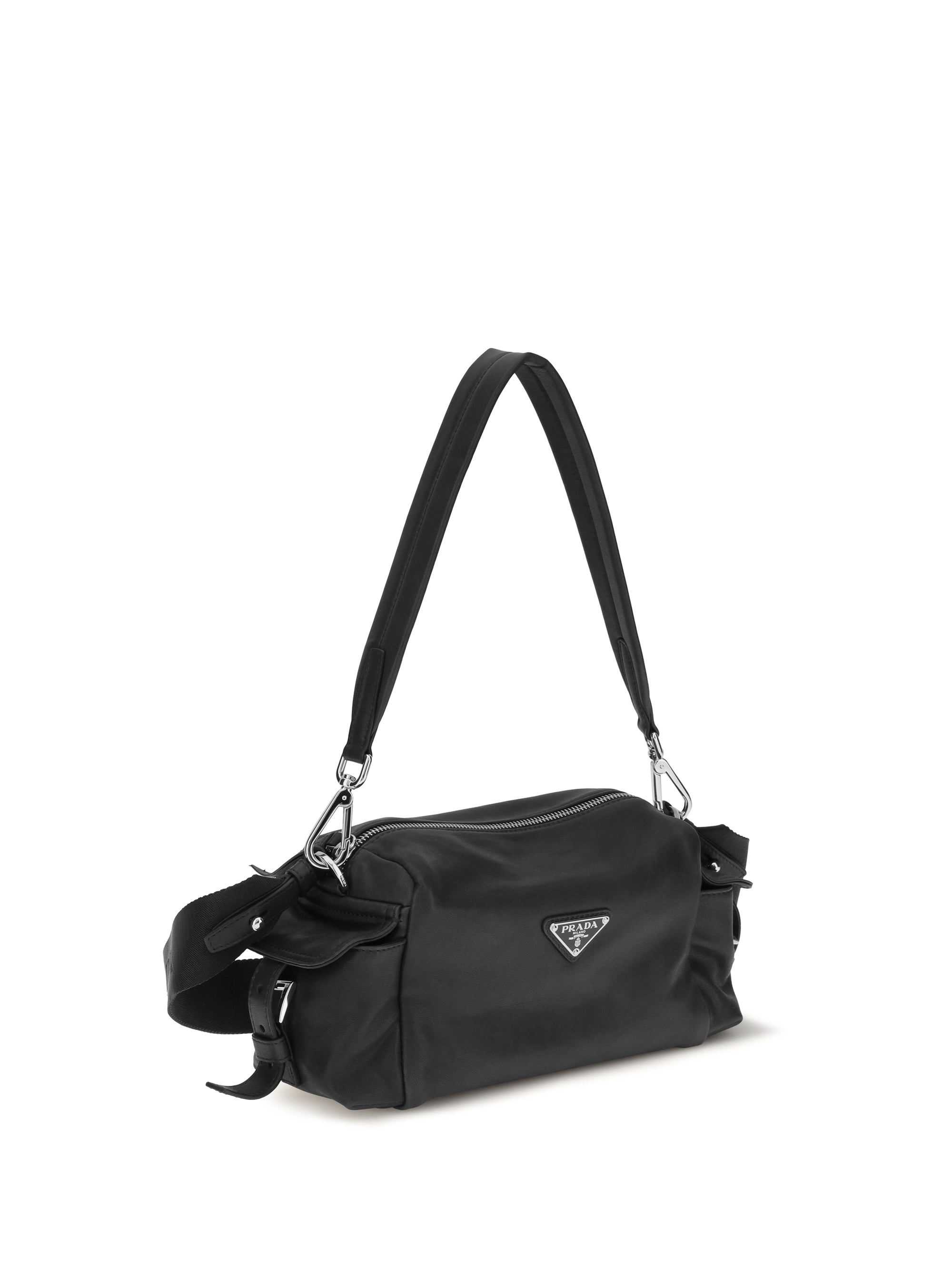 explore shoulder bag in nappa leather
