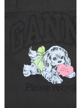 GANNI OS puppy tote bag