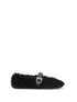 FERRAGAMO 5.5 gancini-embellished ballerinas