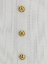 BALMAIN 34 knit midi skirt