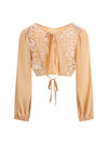 v-neck blouse