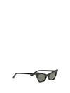 cat-eye sunglasses with pointed tips
