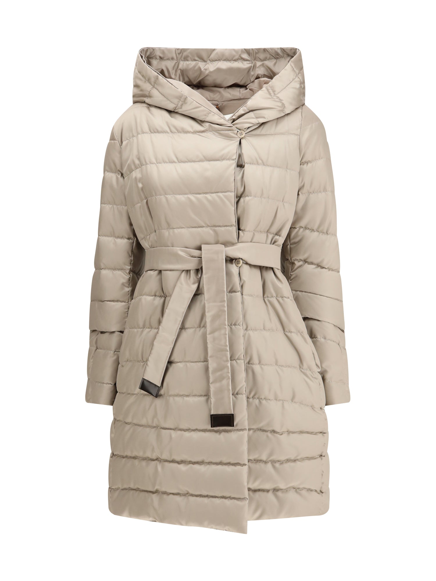 MAX MARA THE CUBE 42 puffer coat in water-repellent satin