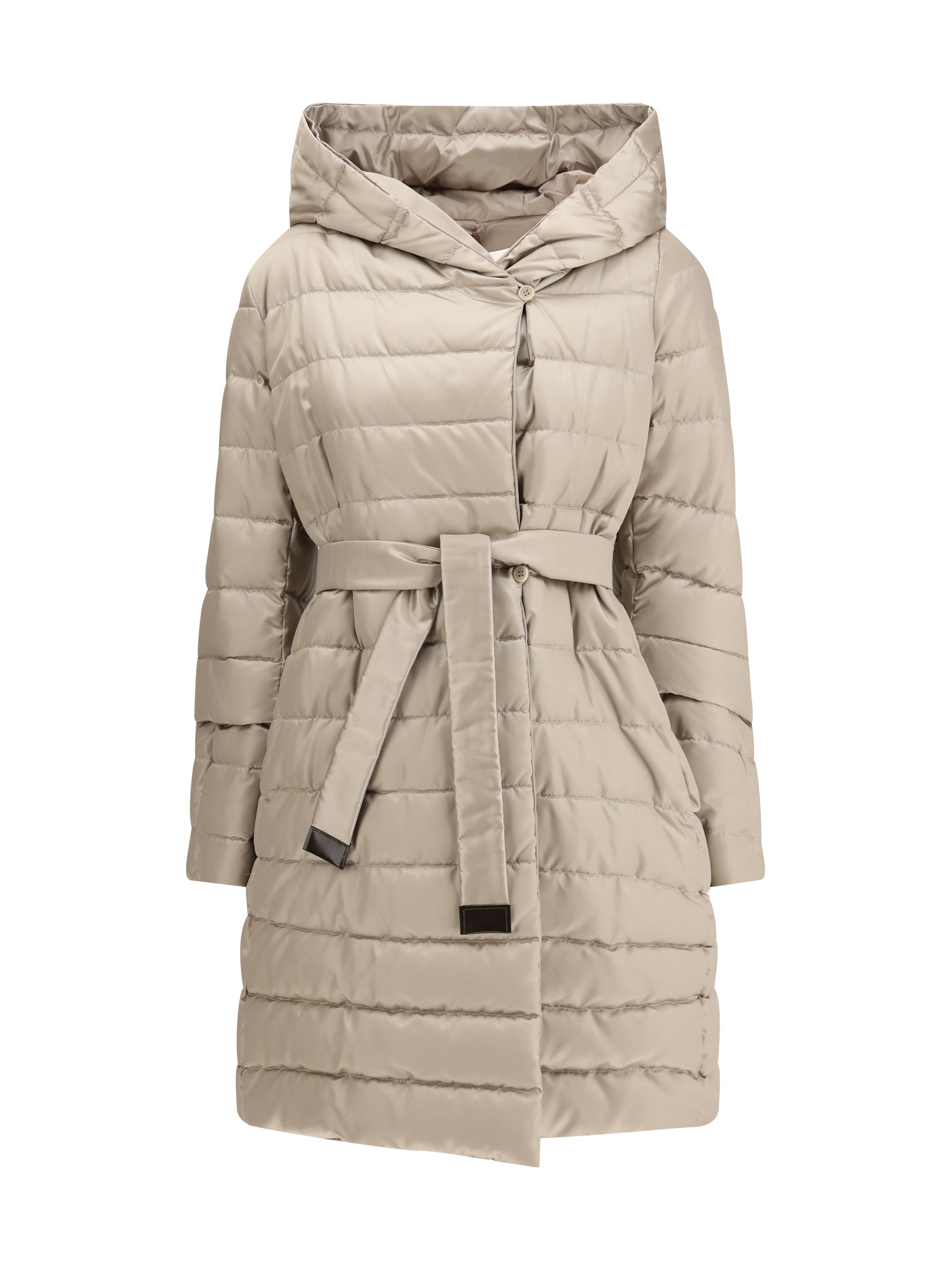 MAX MARA THE CUBE 42 puffer coat in water-repellent satin