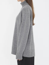 THE ROW M stepny top in wool and cashmere