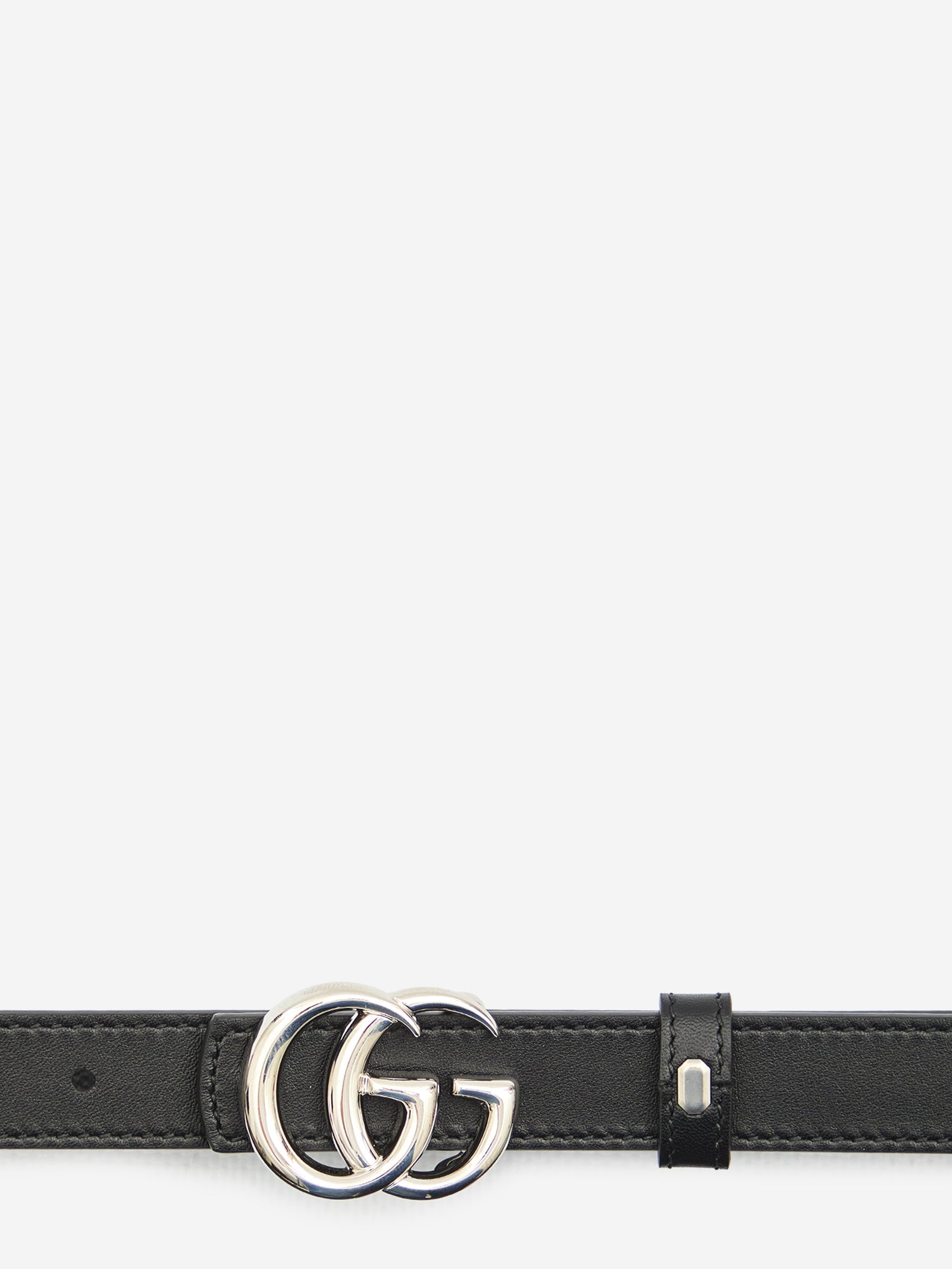 GUCCI 70 reversible gg marmont skinny belt