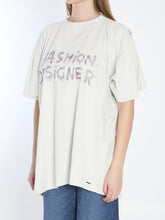 BALENCIAGA 01 distressed cotton shirt