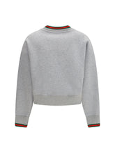GUCCI S web cotton jersey sweatshirt 