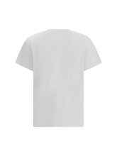 GANNI L crewneck t-shirt 