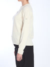 white wool sweater