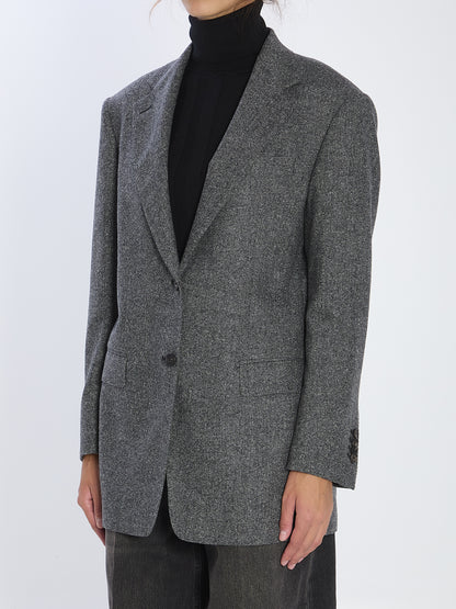TAGLIATORE 38 wool tweed jacket