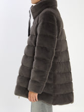 HERNO 42 faux fur down jacket