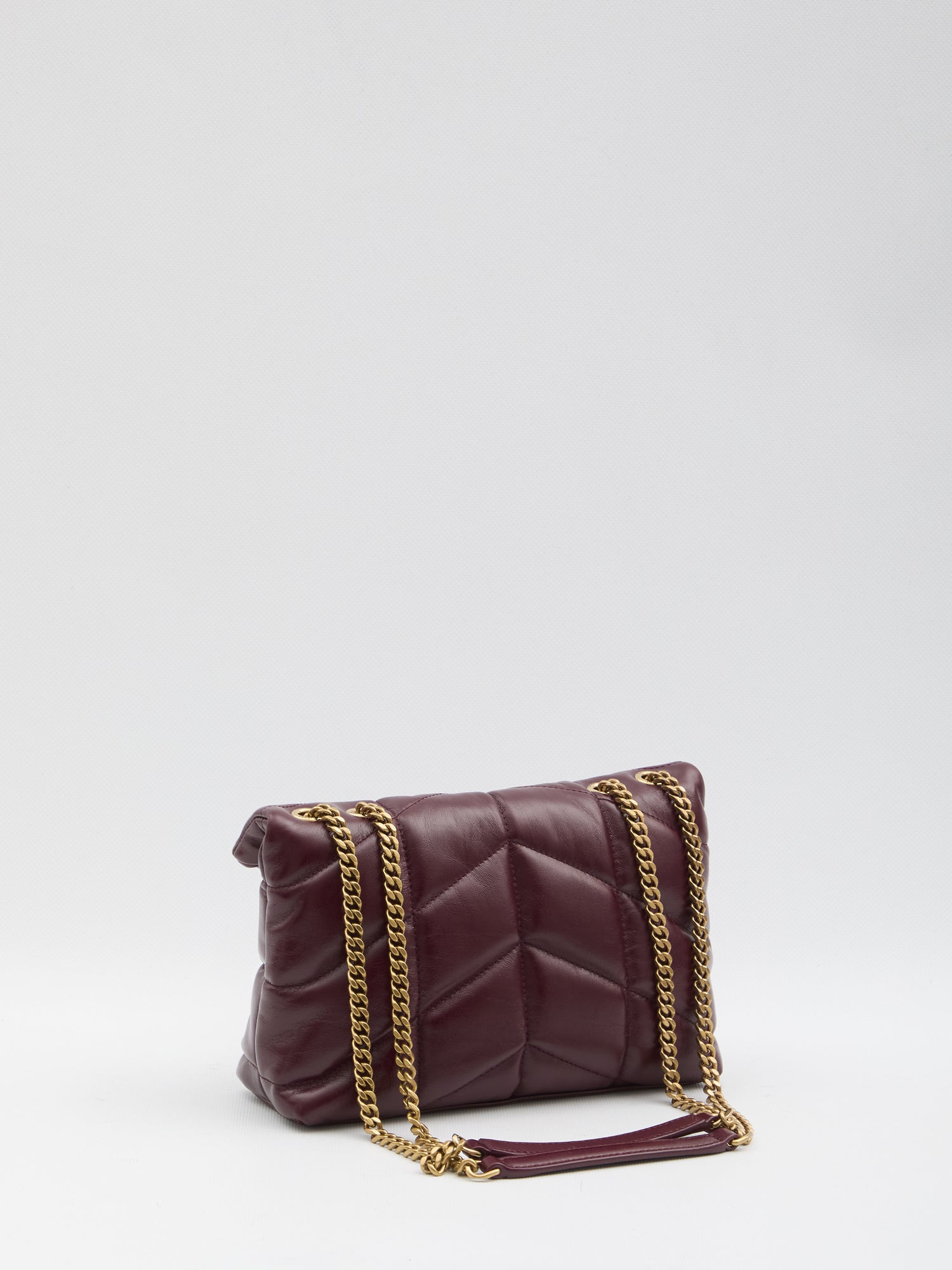 SAINT LAURENT OS puffer toy mini bag 