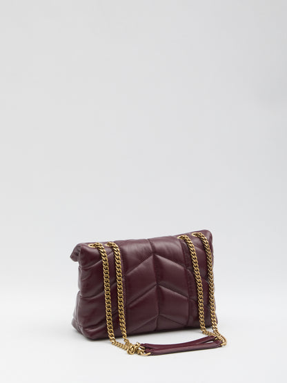 SAINT LAURENT OS puffer toy mini bag 