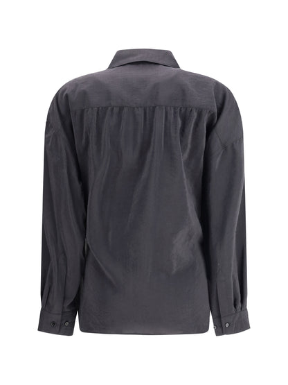 LEMAIRE 38 draped shirt