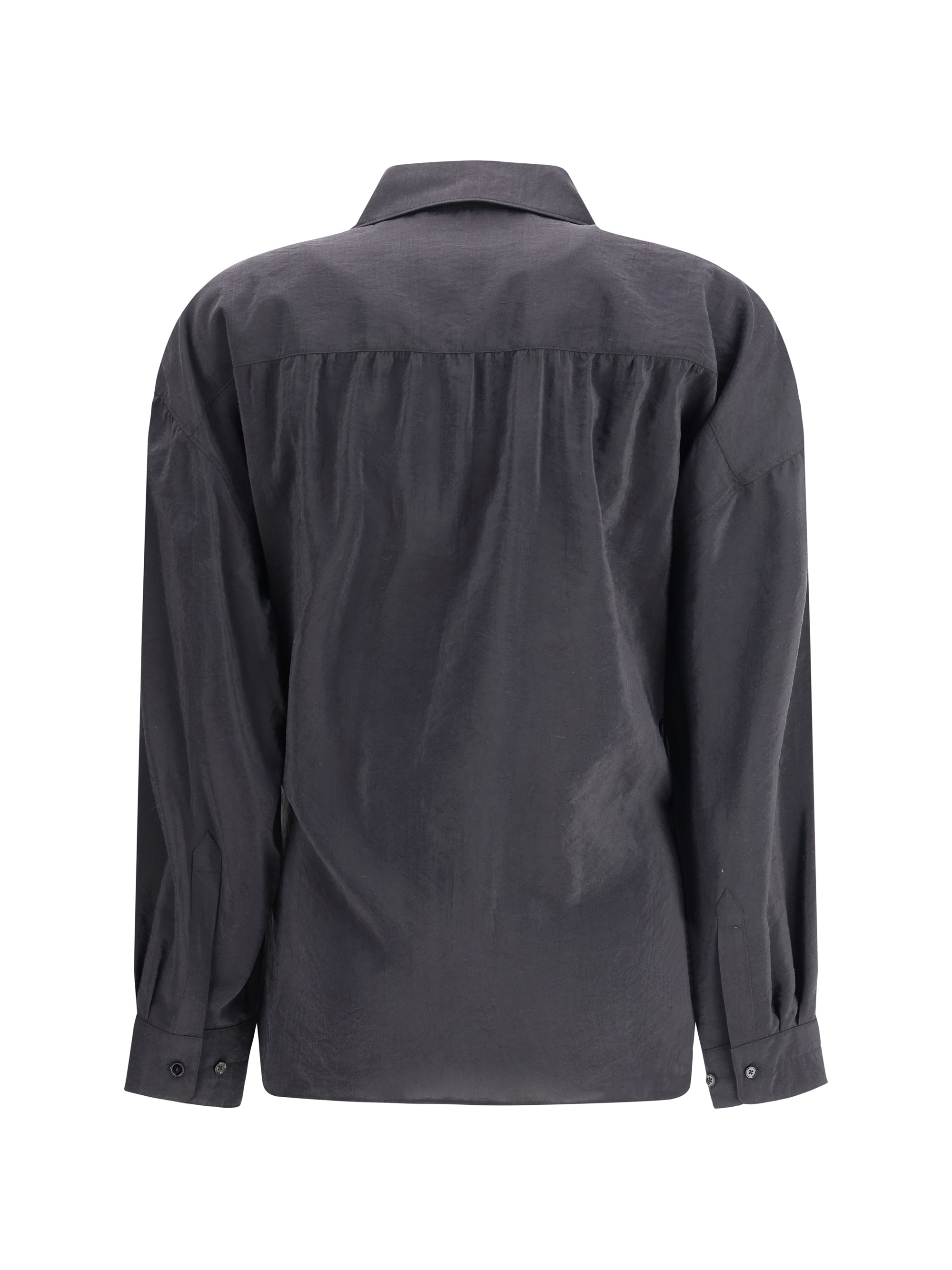 draped shirt