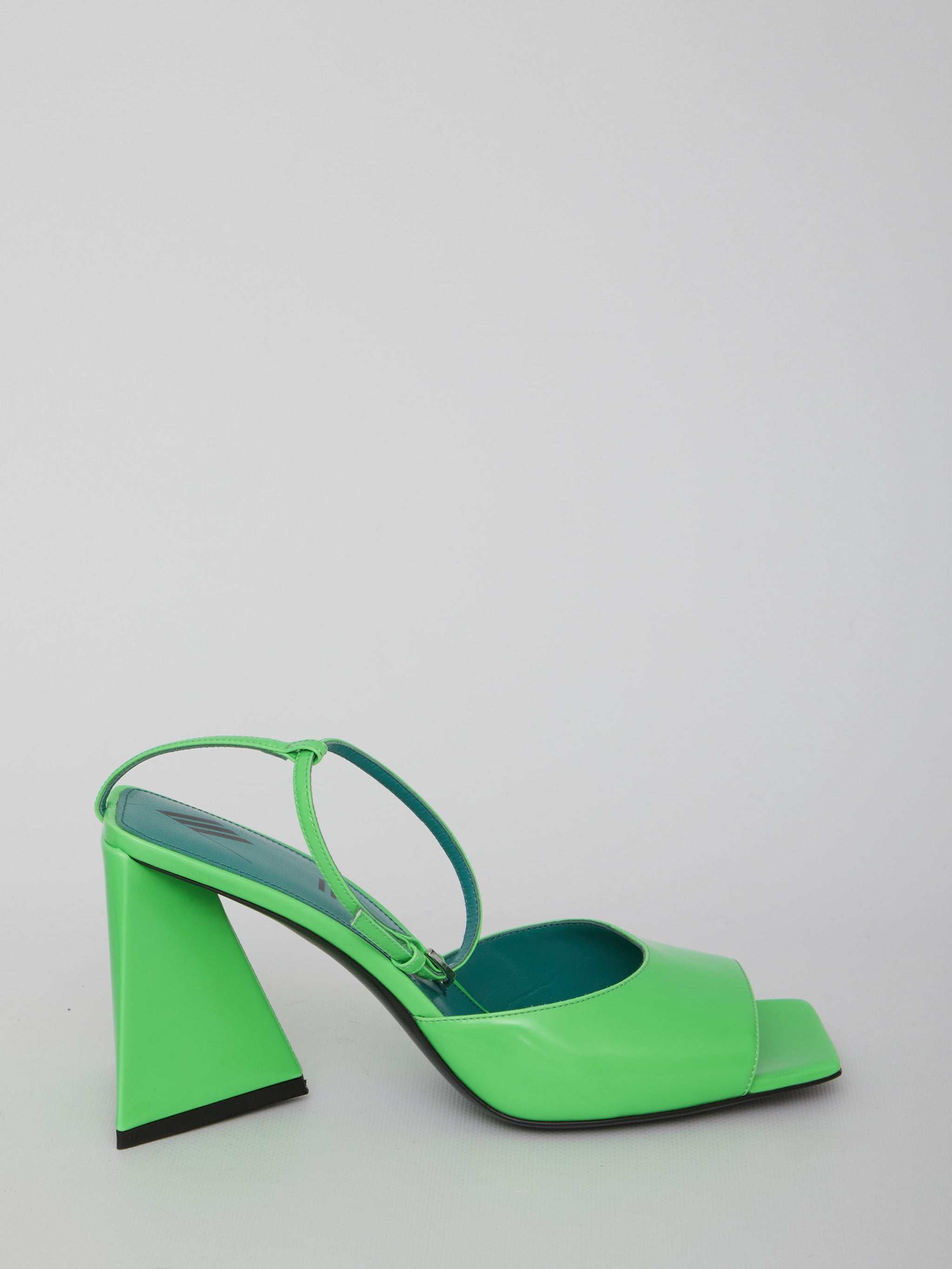 green piper sandals