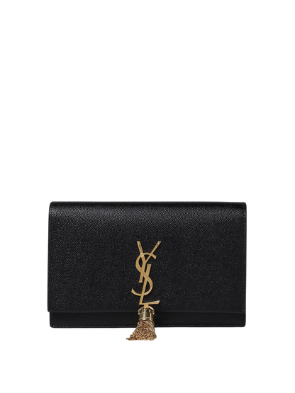 Kate Monogram Grain de Poudre Chain Wallet