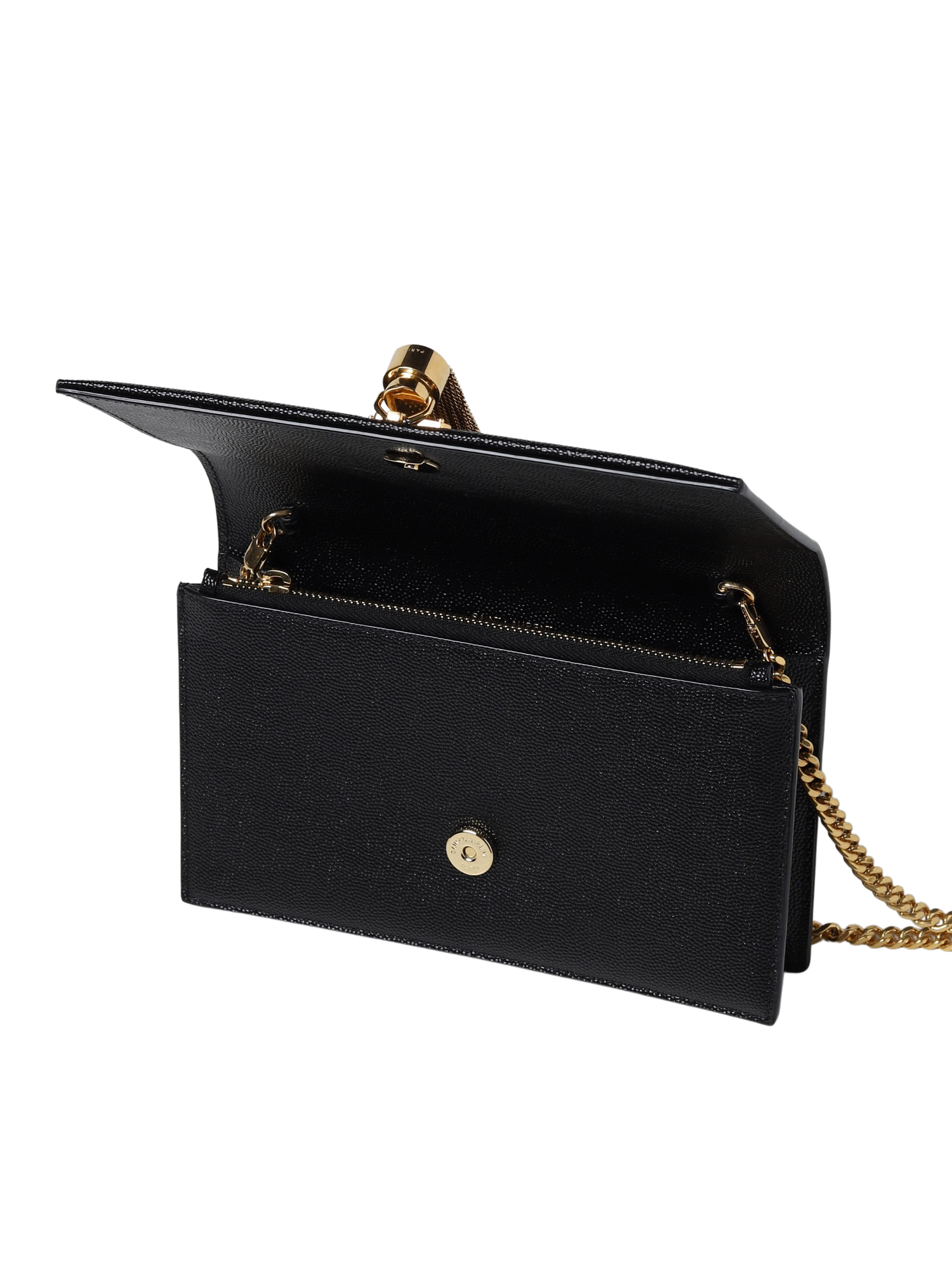 Kate Monogram Grain de Poudre Chain Wallet