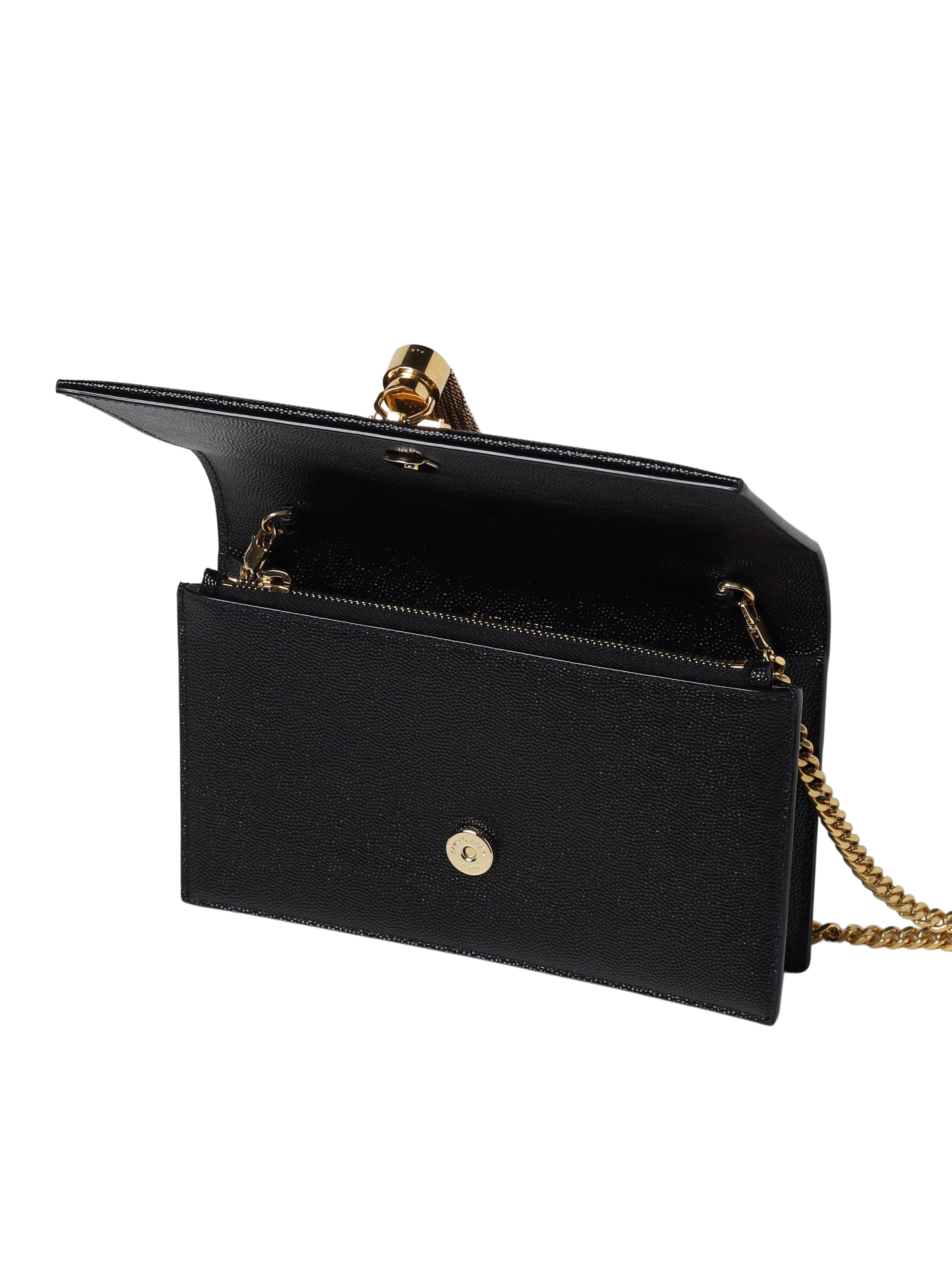 Kate Monogram Grain de Poudre Chain Wallet