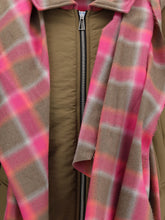 MARBELL 3 maxi-scarf puffer jacket