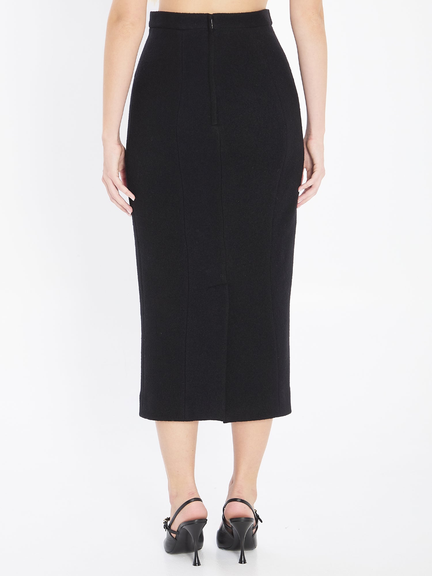 DOLCE&amp;GABBANA 40 wool skirt 