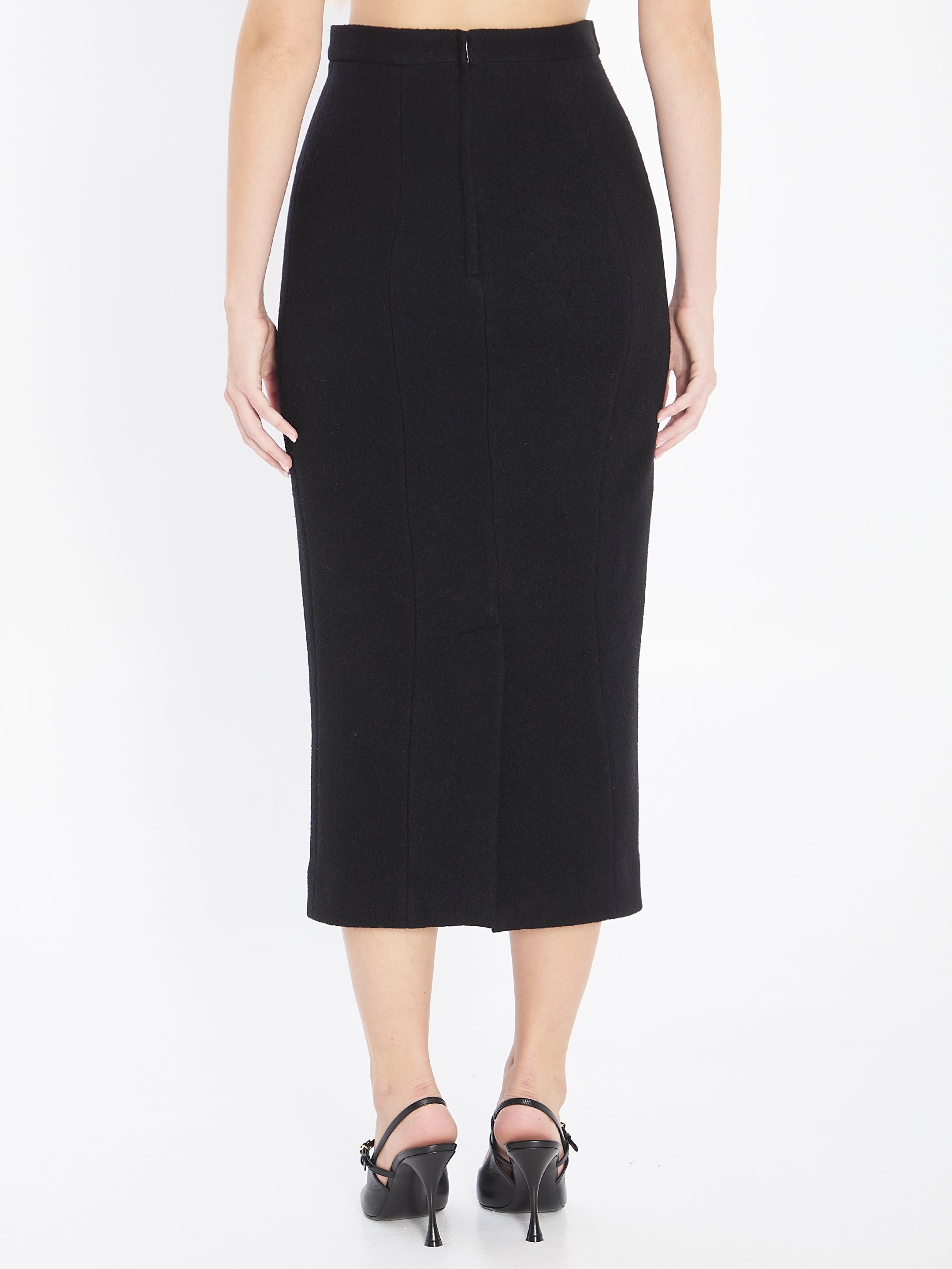DOLCE&amp;GABBANA 40 wool skirt 