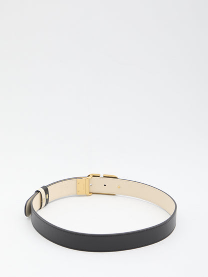 VALENTINO GARAVANI 75 reversible vlogo signature belt