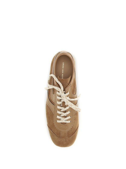DRIES VAN NOTEN 37 suede sneakers