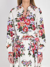 DOLCE&GABBANA 40 bunch of flowers print shirt