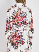 DOLCE&GABBANA 40 bunch of flowers print shirt