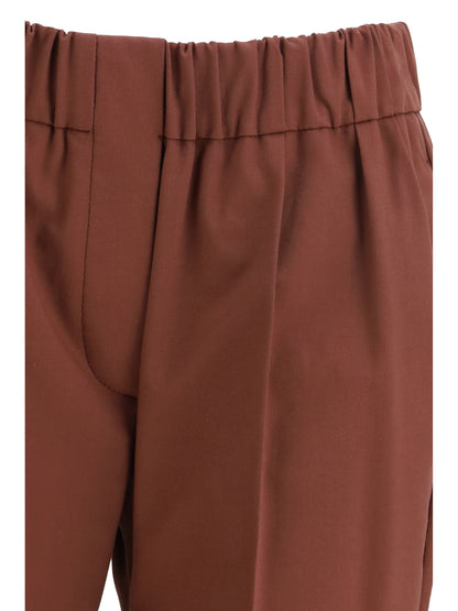 BRUNELLO CUCINELLI 40 cotton trousers