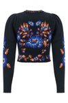 the farm rio bow garden top redefines contemporary knitwear through a structur