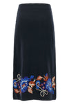 the farm rio bow garden knit midi skirt defines a new elegance through an essent
