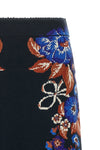 the farm rio bow garden knit midi skirt defines a new elegance through an essent